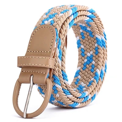 Luxury Designer Fabric Web Belt Comfort 100pcs For Women 110cm Leather Strap