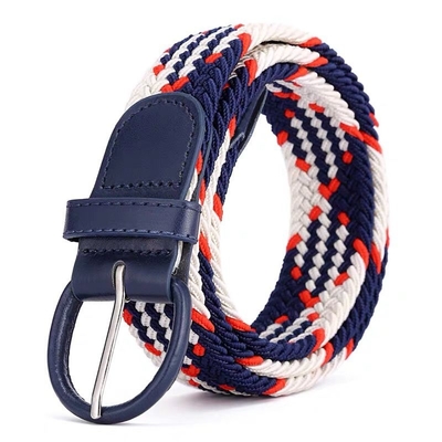 Luxury Designer Fabric Web Belt Comfort 100pcs For Women 110cm Leather Strap