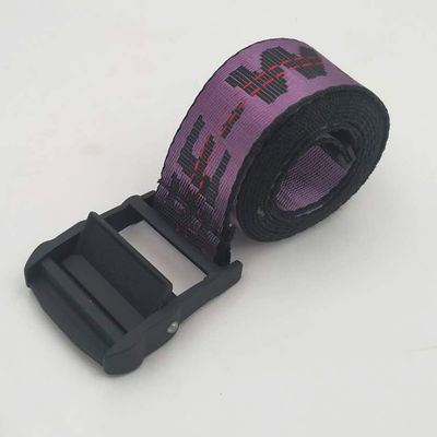 Pin Buckle Cotton Fabric Belt 130cm Polyester Webbing Belt Iron Jeans