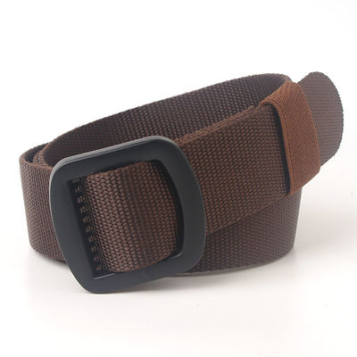 OEM Unisex Cotton Canvas Belt 130cm Polyester Fabric Web Belt Webbing