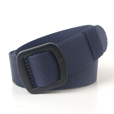 OEM Unisex Cotton Canvas Belt 130cm Polyester Fabric Web Belt Webbing