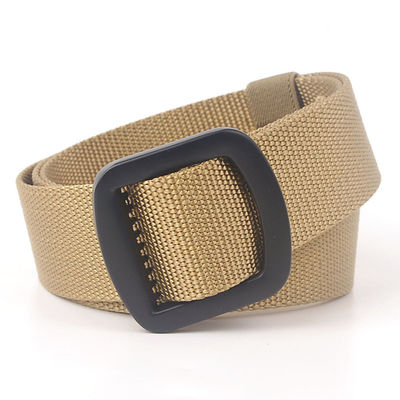 OEM Unisex Cotton Canvas Belt 130cm Polyester Fabric Web Belt Webbing