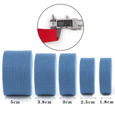 ROHS Cotton Canvas Belt Webbing Black Woven Belt 0.68 Inch Peel Strength