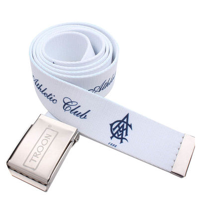 Tactical Military Uniform Belt Logo Buckle Navy Webbing Belt