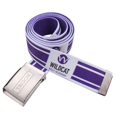 Tactical Military Uniform Belt Logo Buckle Navy Webbing Belt