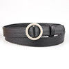 Trouser Punk Pu Leather Belts 90cm O Ring Buckle Belt