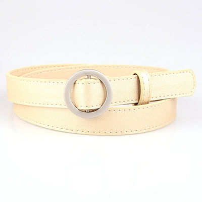 Trouser Punk Pu Leather Belts 90cm O Ring Buckle Belt