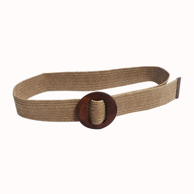 Webbing 4.8cm Width Invisible Elastic Belt Buckleless  Clothing Braided