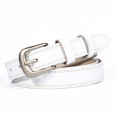 2.5cm Wide Woman Fake Leather Belt Ladies 135cm Jeans