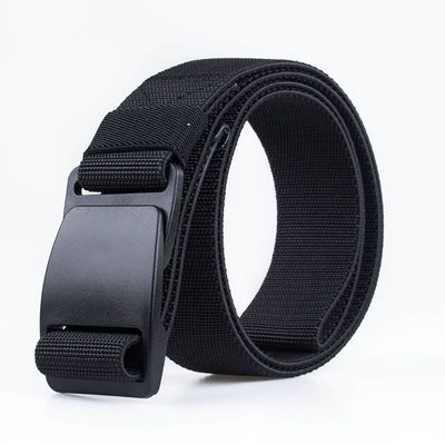 Invisible Fabric Elastic Belt Nickel Free Flat Buckle Belt Plastic 110cm