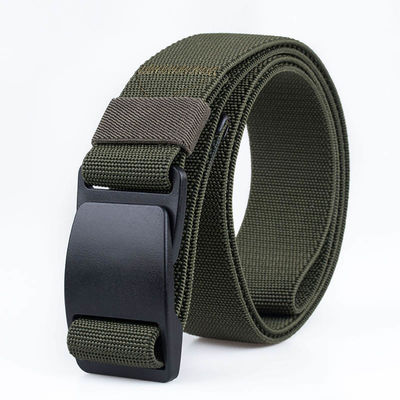 Invisible Fabric Elastic Belt Nickel Free Flat Buckle Belt Plastic 110cm