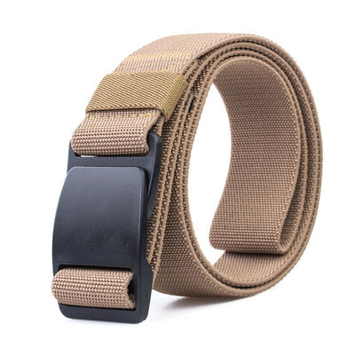 Invisible Fabric Elastic Belt Nickel Free Flat Buckle Belt Plastic 110cm