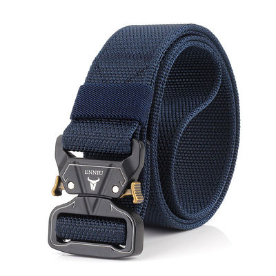 Hunting Waist Fabric Web Belt Military Style 120cm Length Canvas Nylon