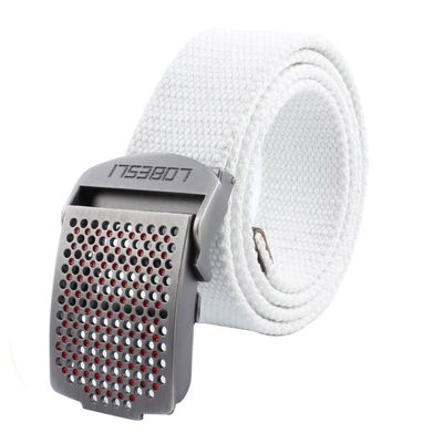 Outdoor Fabric Woven Canvas Belt Men Golf Sport Casual