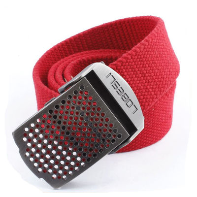 Outdoor Fabric Woven Canvas Belt Men Golf Sport Casual