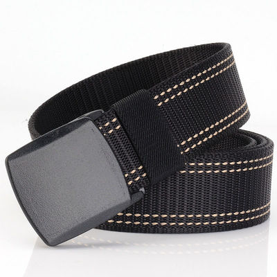 Army Canvas Fabric Web Belt OEM Military Belts And Buckles 120cm