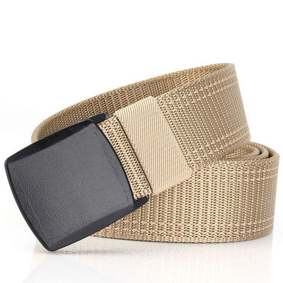 Army Canvas Fabric Web Belt OEM Military Belts And Buckles 120cm