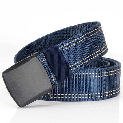Army Canvas Fabric Web Belt OEM Military Belts And Buckles 120cm