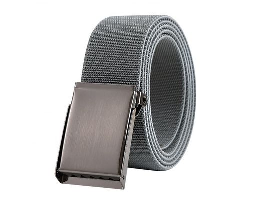 3.8cm High Elastic Braided Belt 120cm Length Casual Mens Belts For Jeans