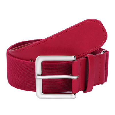 Length 99cm Fabric Elastic Belt Unisex Waist Adjustable Golf Belt 3.8cm