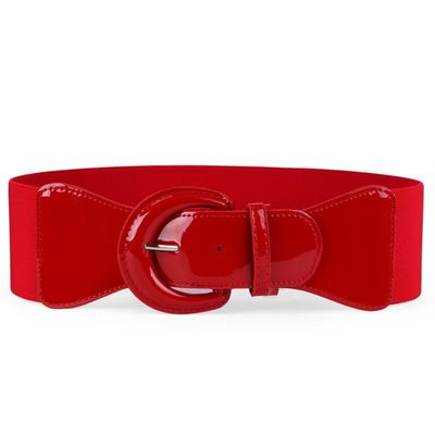 Polyester Women Elastic Belts Dressy 7.4cm Width Fashion