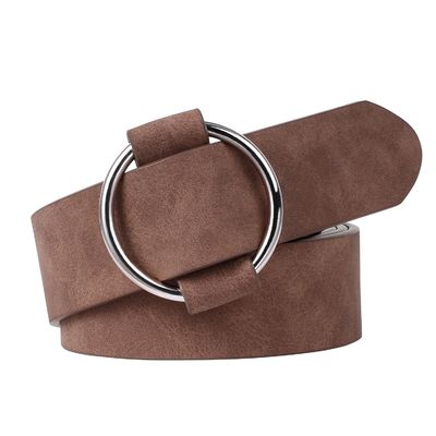 Fashion Stylish Pu Leather Belts 120cm Womens Belts For Jeans