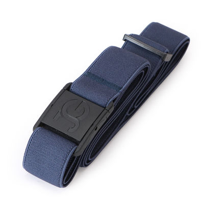 Women 128cm Length Braided Stretch Belts Elastic Woven 3.0cm Wide