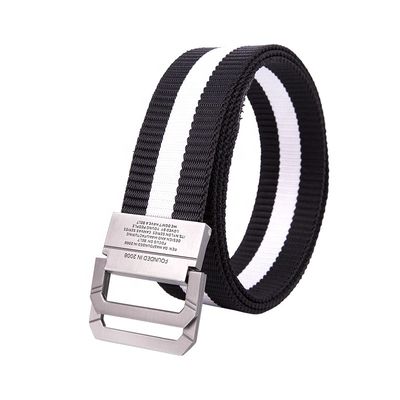 120cm Military Nylon Tactical Belts Waist 3.8cm D Ring