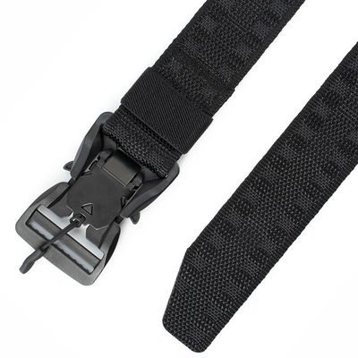 Magnetic Alloy Nylon Mesh Belt 120cm Quick Release Buckle Belt