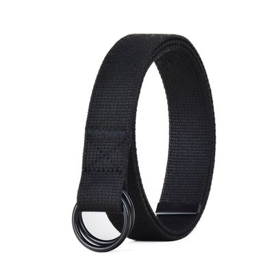 Yoga Strap 3cm D Ring Cotton Fabric Belt Canvas Polyester 140cm