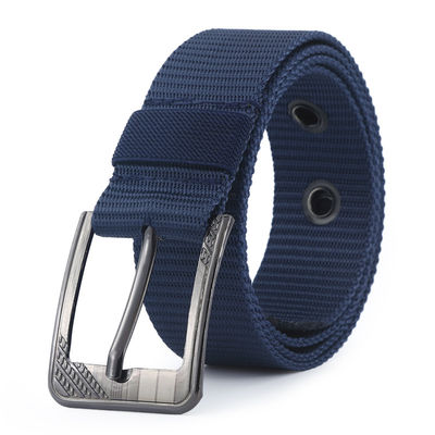 Sports Tactical Metal Buckle Nylon Belt Waistband Fabric