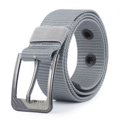 Sports Tactical Metal Buckle Nylon Belt Waistband Fabric