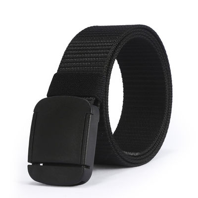 Green Plastic Buckle Nylon Belt Men Tactical Canvas 120cm