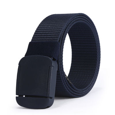 Green Plastic Buckle Nylon Belt Men Tactical Canvas 120cm