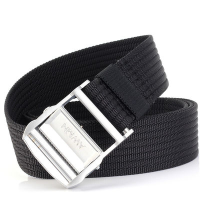 Heavy Duty Men Buckle Nylon Belt 3.8cm Military Style Belts And Buckles