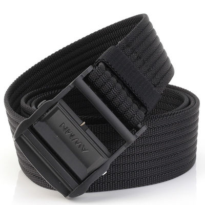 Heavy Duty Men Buckle Nylon Belt 3.8cm Military Style Belts And Buckles