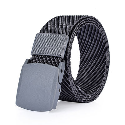 Metal Buckle Nylon Rope Belt 120cm Canvas Web Belt Military Style