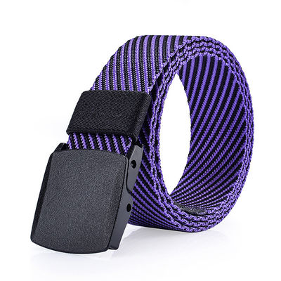 Metal Buckle Nylon Rope Belt 120cm Canvas Web Belt Military Style