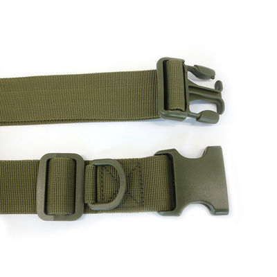 Polyester Plastic Buckle Nylon Belt 100CM Canvas Ribbon Belt
