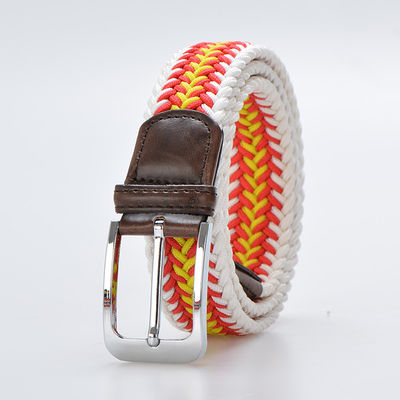 Spandex Alloy Casual Jean Belt 120cm Woven Elastic Stretch Belts