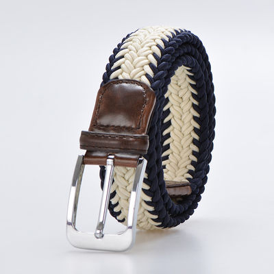 Spandex Alloy Casual Jean Belt 120cm Woven Elastic Stretch Belts