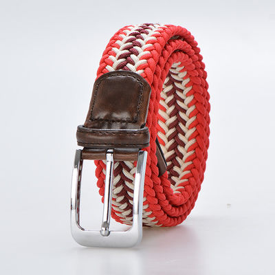 Spandex Alloy Casual Jean Belt 120cm Woven Elastic Stretch Belts