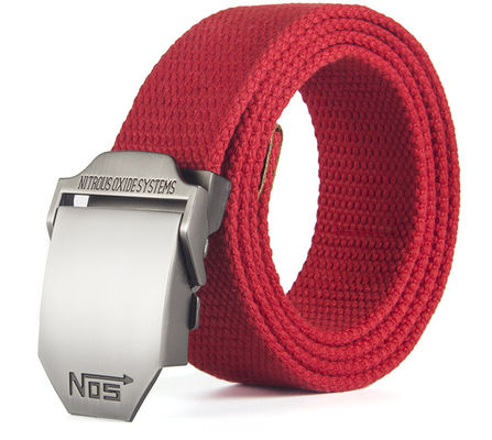 High End Crossing 120cm Alloy Buckle Nylon Belt Military Style Web Belt