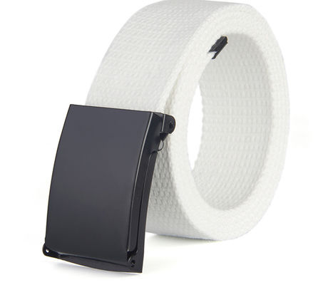 Canvas 110cm Cotton Fabric Belt Men 3.8cm Wide Candy 18 Color