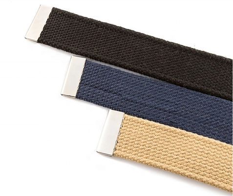 Waistband Tactical Waist Belt Jeans Unisex Canvas 4cm Zinc Alloy Buckle
