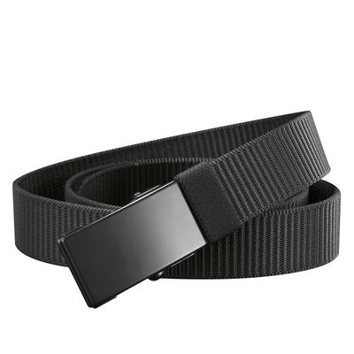 100pcs Men Woven Fabric Belts 130cm Alloy Braided Woven Belt Weaving