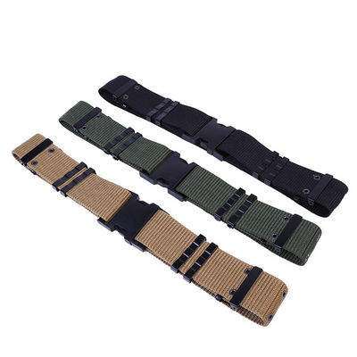 Tactical Polypropylene Fabric Web Belt 5.5cm Plastic Hiking Army Acu Belt
