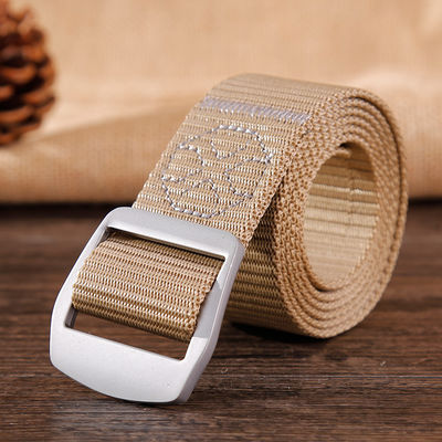 Mountaineering Tactical Webbing Belt Military 3.7cm Zinc Alloy Buckle