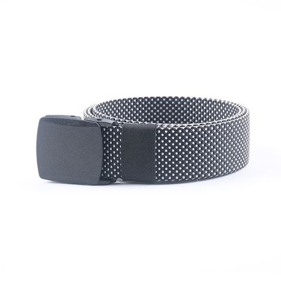 Woven 3.8cm Wide Military Style Web Belts Tactical 125cm Plastic Buckle