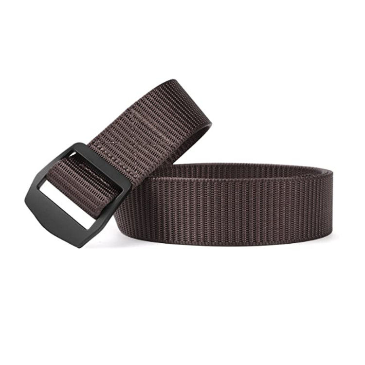 Unisex Tactical Canvas Web Belt Plastic Buckle Army 140cm